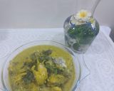 A picture of step 3 of Mint and cashewnut chicken.