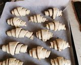 Csokis croissant recept fázis 13 fotója
