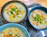 Hình bước làm 6 của món Cháo sườn cho bé