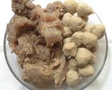 Hình bước làm 3 của món Mì bò-bò viên