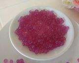 Foto langkah ke 7 dari resep Tips merebus Mutiara agar merekah (cendol mutiara).