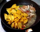 รูปขั้นตอนการทำที่ 3 ของ กุ้งผัดสับปะรด
