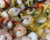 Foto langkah ke 4 dari resep Udang tumis mentega simple.