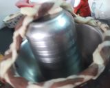 A picture of step 2 of CHOCO BASKET(a basket full of choclates).