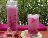 Foto langkah ke 5 dari resep Es lumut buah naga.