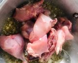 A picture of step 2 of Chicken curry.