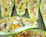 Foto del paso 5 de la receta: Zuchinis rellenos