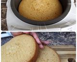 รูปขั้นตอนการทำที่ 4 ของ เค้กหม้อหุงข้าว (เค้กสตรอเบอรี่ครีมสด) Rice cooker cake