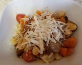 A picture of step 4 of My Italian inspired Mushroom, Veg + Ginocci Pasta.