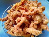 หนังไก่ทอดกรอบ สูตรน้ำมันไม่กระเด็น
