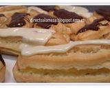 Foto del paso 15 de la receta: Eclairs de crema y chocolate