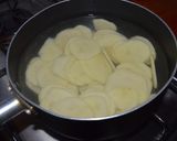 Foto del paso 1 de la receta: Papas a la crema de atún