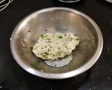 A picture of step 2 of Leftover Rice Vada.