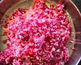 A picture of step 1 of Methi spring onion Dhebra.