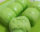 Foto langkah ke 6 dari resep Roti kukus kentang pandan.