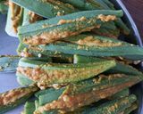 भरवा भिंडी (bharwa bhindi recipe in Hindi) रेसिपी चरण 4 फोटो