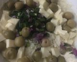 Foto del paso 2 de la receta: PAN DE ACEITUNAS Y ALGO MASSSSS 🫒🥖🧅🧀🫒🥖😉