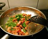 รูปขั้นตอนการทำที่ 3 ของ หมูสามชั้นคั่วพริกเกลือ