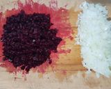 Foto del paso 1 de la receta: Arroz con remolacha, tipo risotto