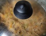 A picture of step 4 of Vegetable Vermicelli upma.