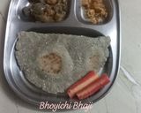 A picture of step 6 of Bhogichi Bhaji.