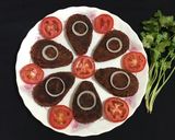A picture of step 10 of Vegetable Kabab.