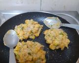 A picture of step 4 of Crispy Korean Style Corn Fritters With Hot & Sour Dipping Sauce.