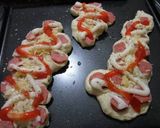 A picture of step 6 of Simple Caterpillar Bread.