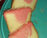 Foto langkah ke 4 dari resep Bolu panggang pink keju.