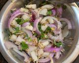 A picture of step 3 of Microgreens sprouts Salad.