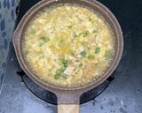 Foto langkah ke 2 dari resep Bubur telur puyuh buncis.
