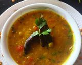 A picture of step 5 of Matar(dried) dal ki curry.