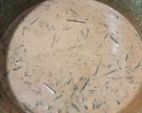 Foto langkah ke 5 dari resep Roasted Tea Milk Jelly Kurma.