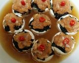 Foto langkah ke 4 dari resep Tahu kukus ayam saos tiram.
