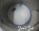 A picture of step 2 of Dry Dates/Chuare Milkshake.