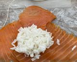 Une image de l'étape 2 de Sushi au thon/saumon.