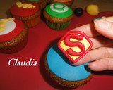 Foto del paso 4 de la receta: Cupcakes superheroes (sin gluten)