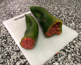Foto del paso 2 de la receta: Pimientos verdes rellenos de carne