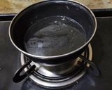 A picture of step 4 of Sesame Milk Cake.