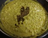 A picture of step 7 of Peas Creamy Masala.