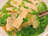 Bánh canh hẹ chả cá