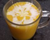 A picture of step 2 of Rich Mango creamy drink.