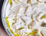 A picture of step 5 of Kaddu Ka Raita.