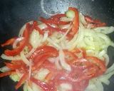 Foto del paso 1 de la receta Arroz con setas y acelgas en salsa teriyaki (vegetariano)