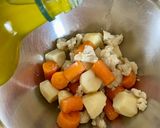 Une image de l'étape 1 de Galettes gratinées de légumes écrasés.