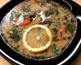 Tárkonyos marharagu leves recept fázis 8 fotója