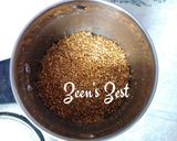 A picture of step 2 of Sun Dried Anardana or Pomegranate Powder.