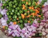 A picture of step 3 of Upma.