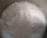 A picture of step 1 of Rose Lassi.