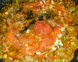 Foto del paso 4 de la receta: Arroz con costillas adobadas con chimichurri, habitas, papada y tocineta